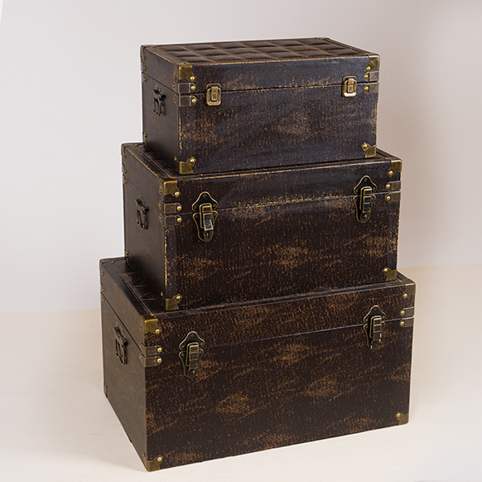 ESTHETI home Set ton 3 Baoula Mavra 56x34x30cm 752-28019